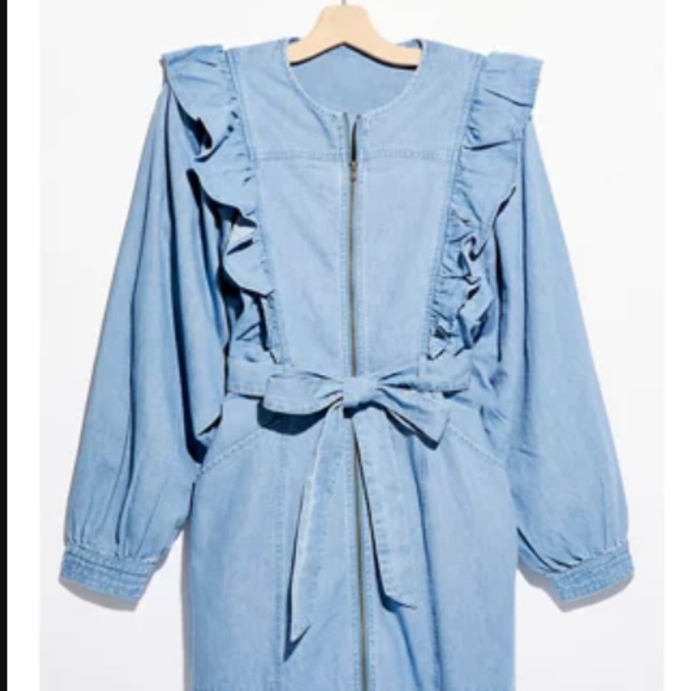 Free People Imogene Denim Mini Dress